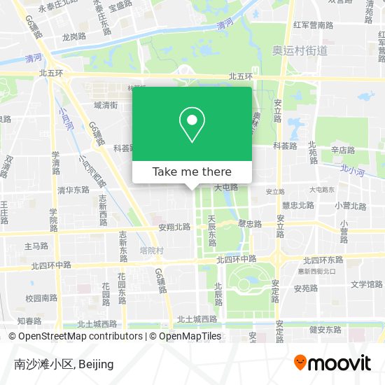 南沙滩小区 map