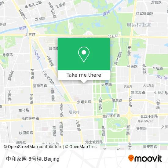 中和家园-8号楼 map