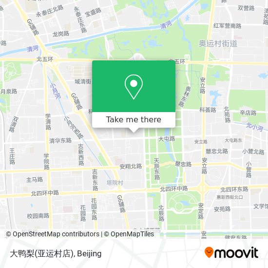 大鸭梨(亚运村店) map