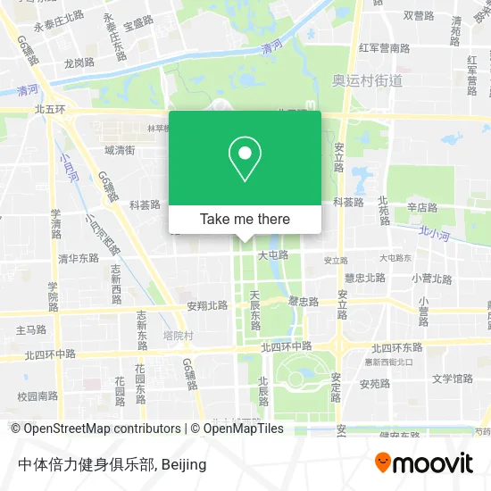 中体倍力健身俱乐部 map