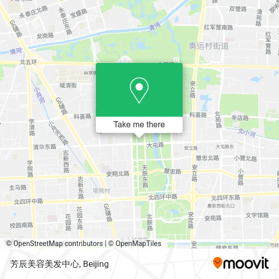 芳辰美容美发中心 map