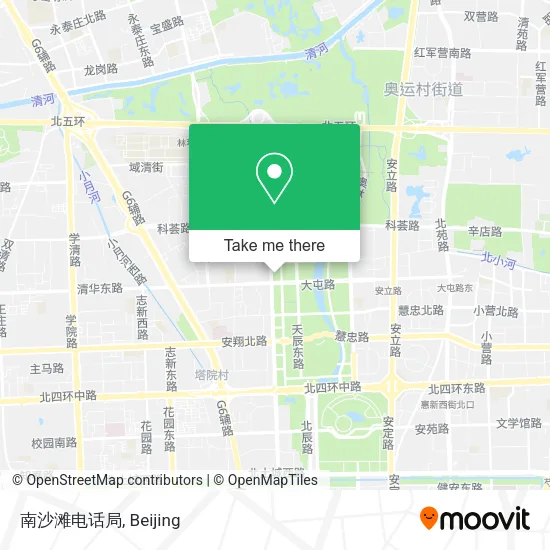 南沙滩电话局 map