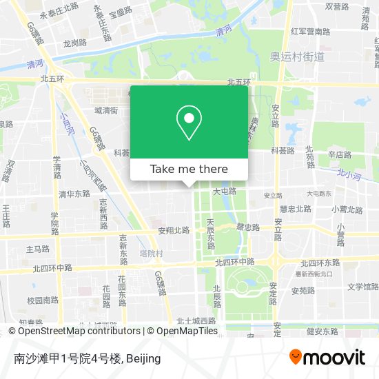南沙滩甲1号院4号楼 map