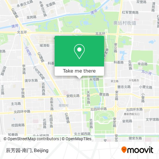 辰芳园-南门 map