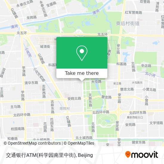 交通银行ATM(科学园南里中街) map