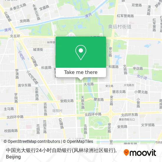 中国光大银行24小时自助银行(风林绿洲社区银行) map