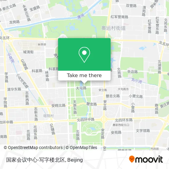 国家会议中心-写字楼北区 map