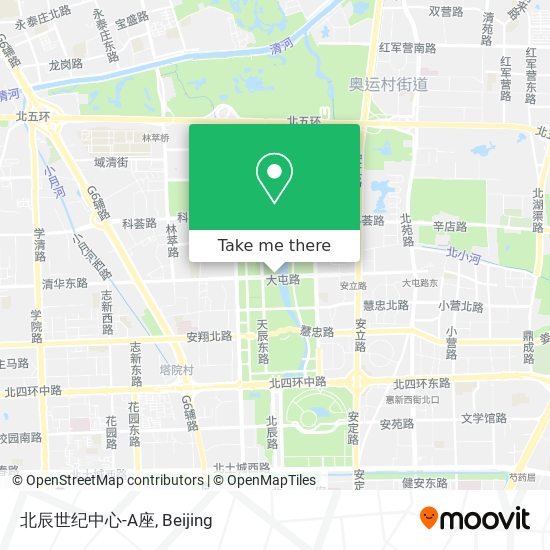 北辰世纪中心-A座 map
