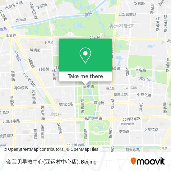金宝贝早教中心(亚运村中心店) map