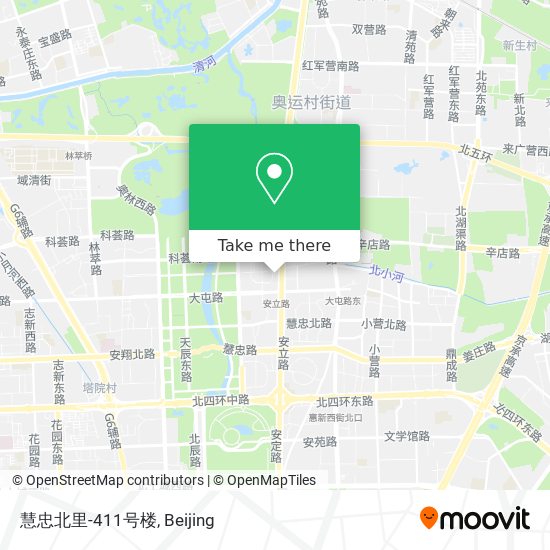慧忠北里-411号楼 map