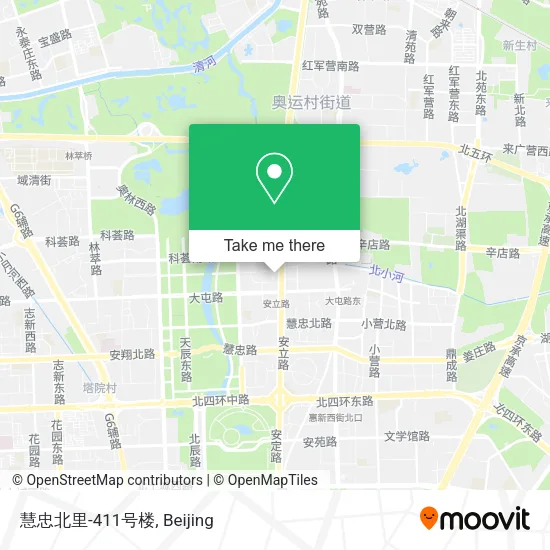 慧忠北里-411号楼 map