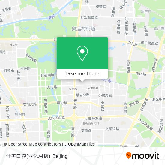 佳美口腔(亚运村店) map