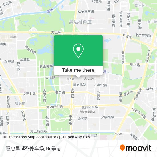 慧忠里b区-停车场 map