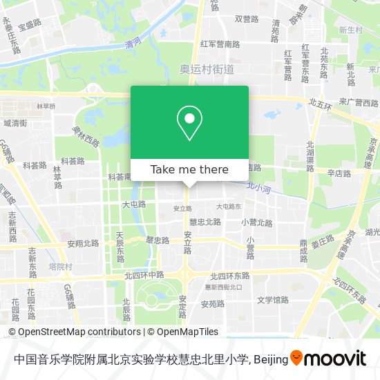中国音乐学院附属北京实验学校慧忠北里小学 map