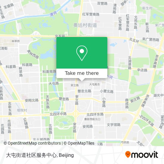 大屯街道社区服务中心 map