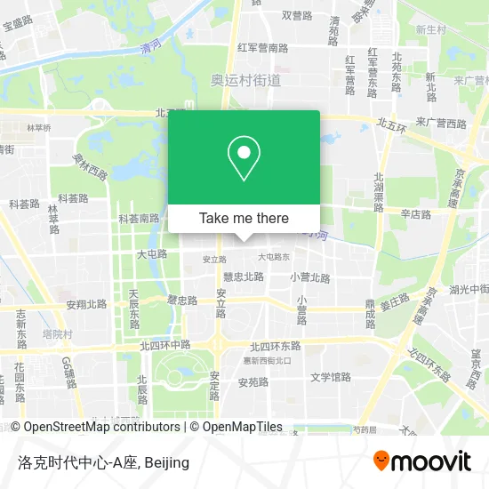 洛克时代中心-A座 map