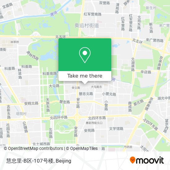 慧忠里-B区-107号楼 map