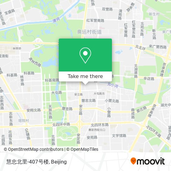 慧忠北里-407号楼 map