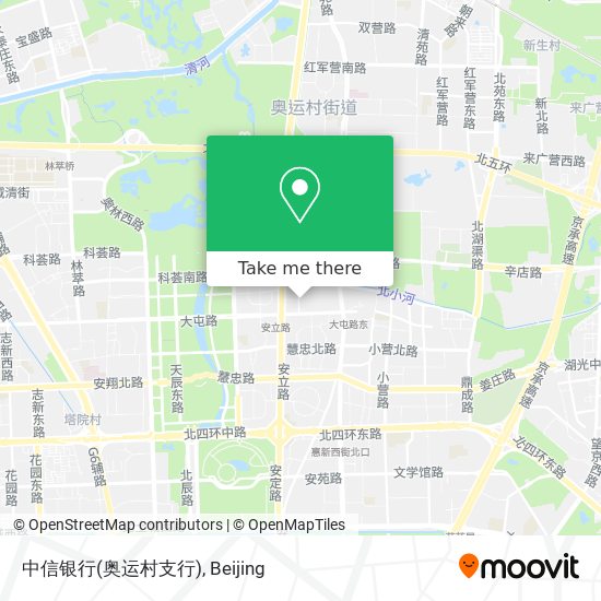 中信银行(奥运村支行) map