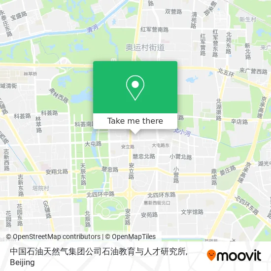 中国石油天然气集团公司石油教育与人才研究所 map