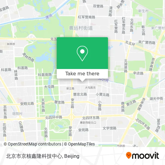 北京市京核鑫隆科技中心 map