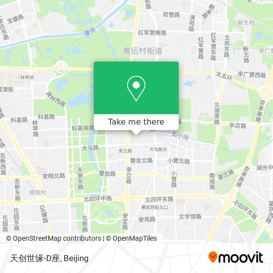 天创世缘-D座 map