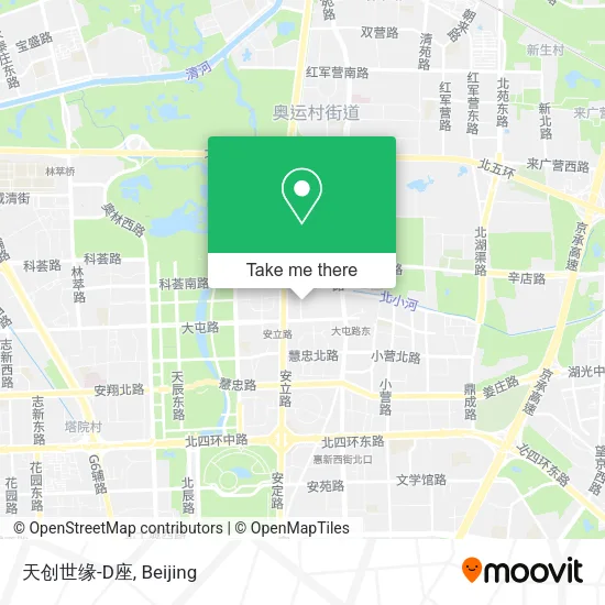 天创世缘-D座 map