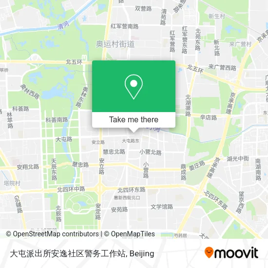 大屯派出所安逸社区警务工作站 map