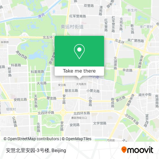 安慧北里安园-3号楼 map