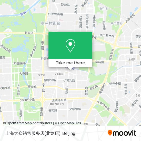 上海大众销售服务店(北龙店) map