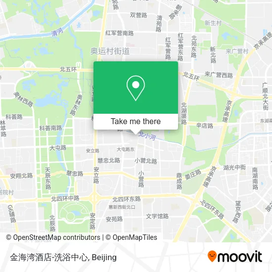 金海湾酒店-洗浴中心 map