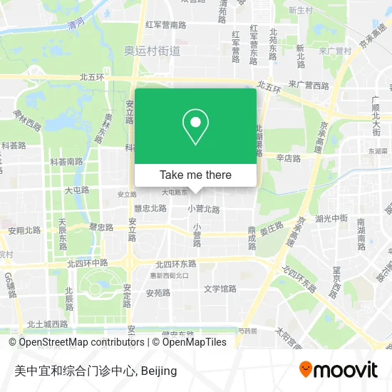 美中宜和综合门诊中心 map