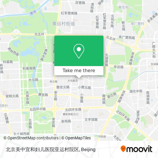 北京美中宜和妇儿医院亚运村院区 map