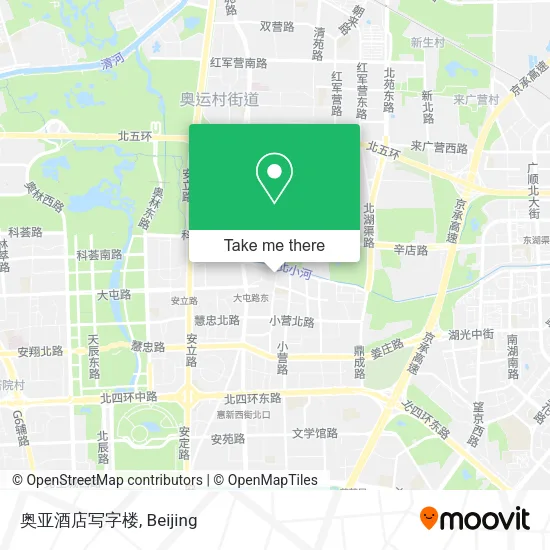 奥亚酒店写字楼 map