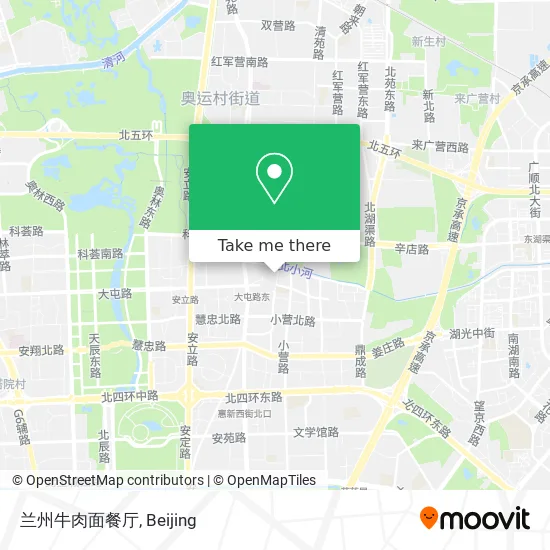 兰州牛肉面餐厅 map