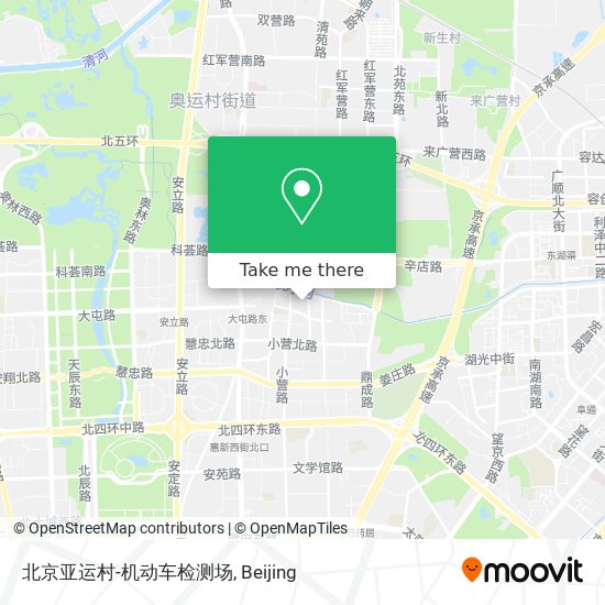 北京亚运村-机动车检测场 map