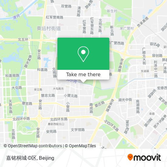 嘉铭桐城-D区 map