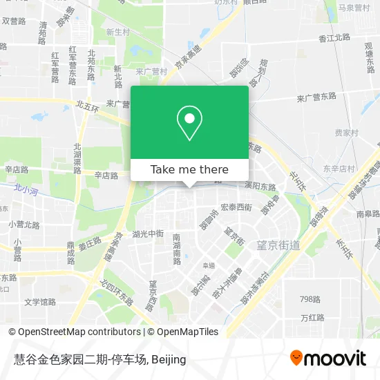 慧谷金色家园二期-停车场 map