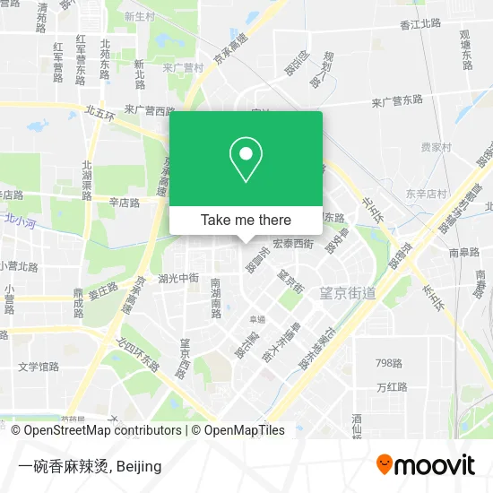 一碗香麻辣烫 map