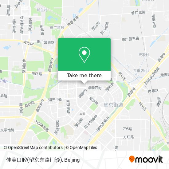 佳美口腔(望京东路门诊) map