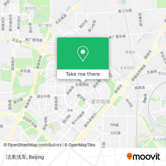 洁美洗车 map
