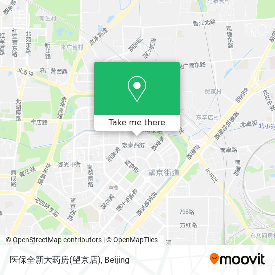 医保全新大药房(望京店) map