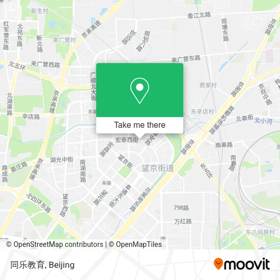 同乐教育 map
