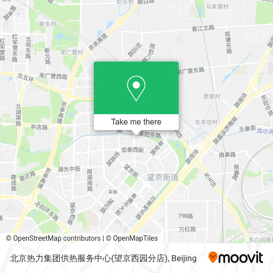 北京热力集团供热服务中心(望京西园分店) map