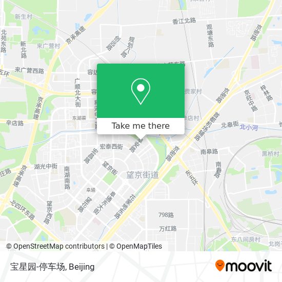 宝星园-停车场 map