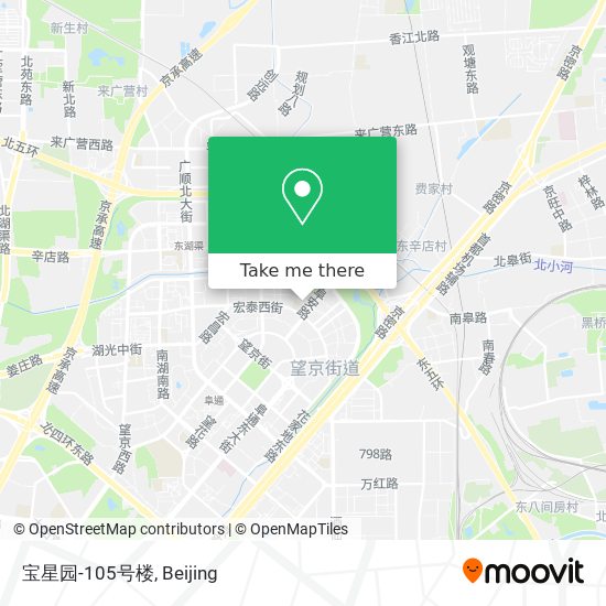 宝星园-105号楼 map