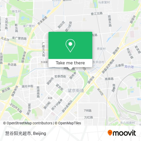 慧谷阳光超市 map