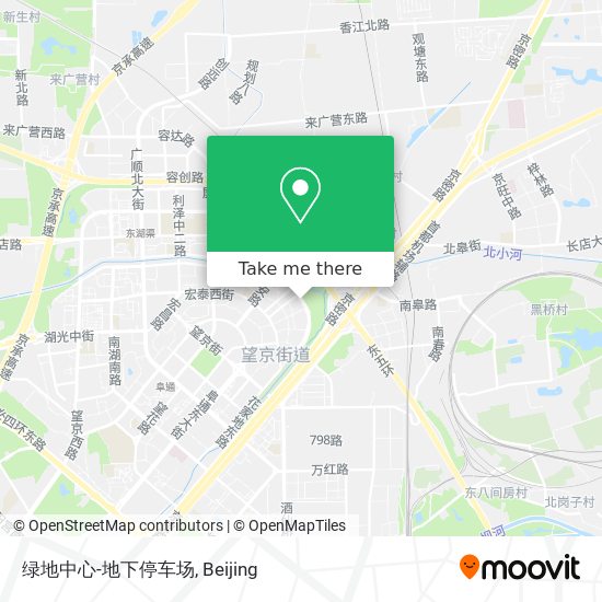 绿地中心-地下停车场 map