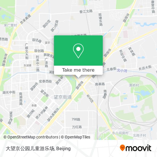 大望京公园儿童游乐场 map