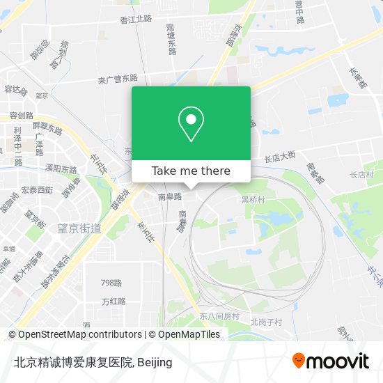 北京精诚博爱康复医院 map
